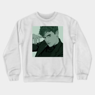 Connor Franta in Green Crewneck Sweatshirt